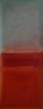 IX  2009, Acryl auf Leinwand, 100x50 cm