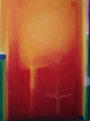 0.T. 2009, Acryl auf Leinwand, 80x60 cm